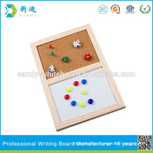 Eco-friendly half white board cork board